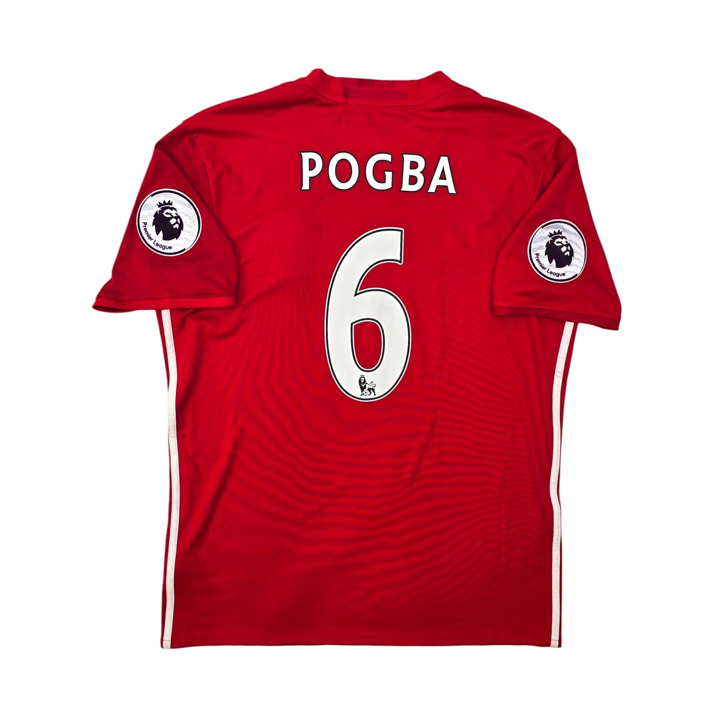 2016/17 Manchester United Home Football Shirt (L) Adidas #6 Pogba