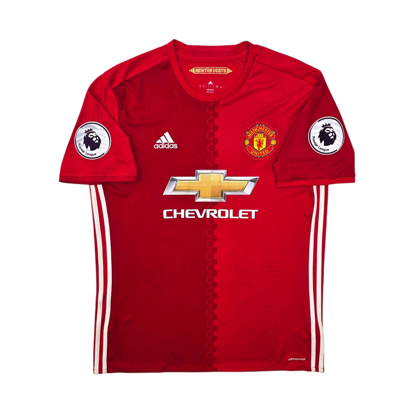 2016/17 Manchester United Home Football Shirt (L) Adidas #6 Pogba