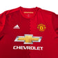 2016/17 Manchester United Home Football Shirt (L) Adidas #6 Pogba