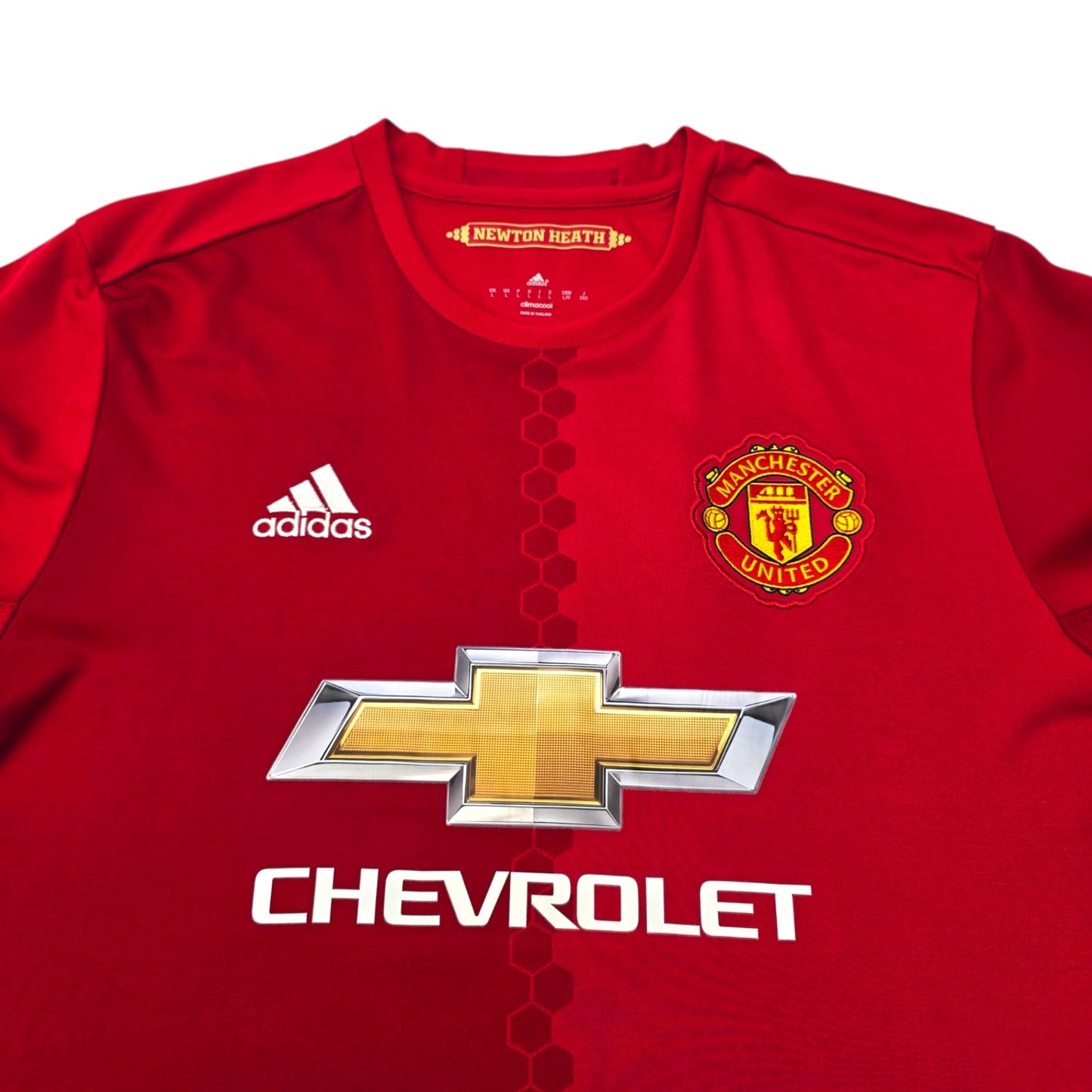 2016/17 Manchester United Home Football Shirt (L) Adidas #6 Pogba