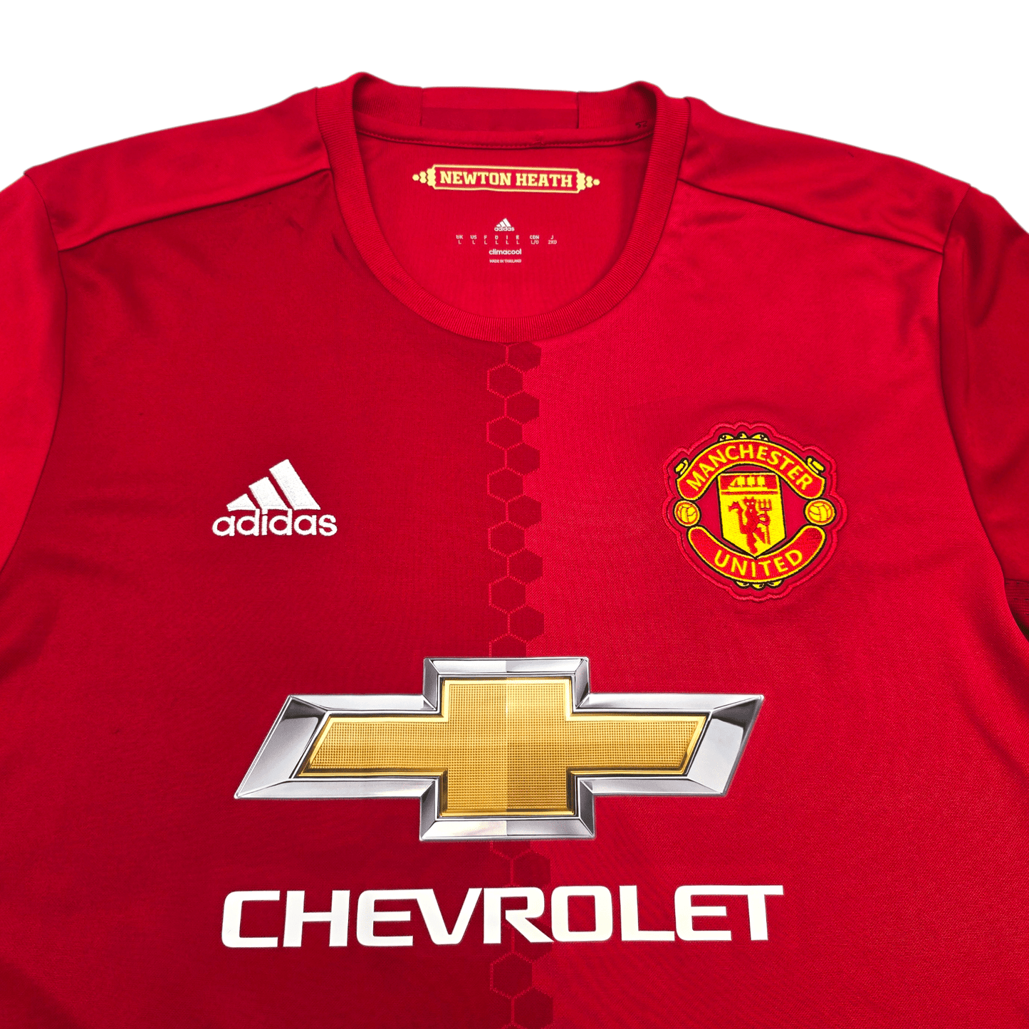 2016/17 Manchester United Home Football Shirt (L) Adidas #9 Ibrahimovic