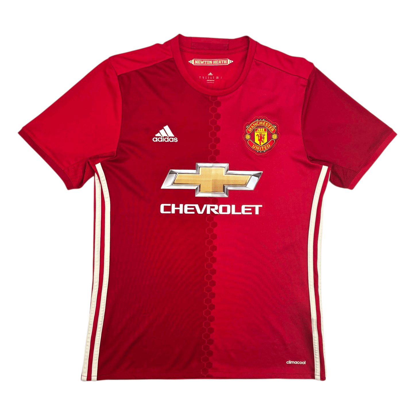 2016/17 Manchester United Home Football Shirt (M) Adidas #9 Ibrahimovic