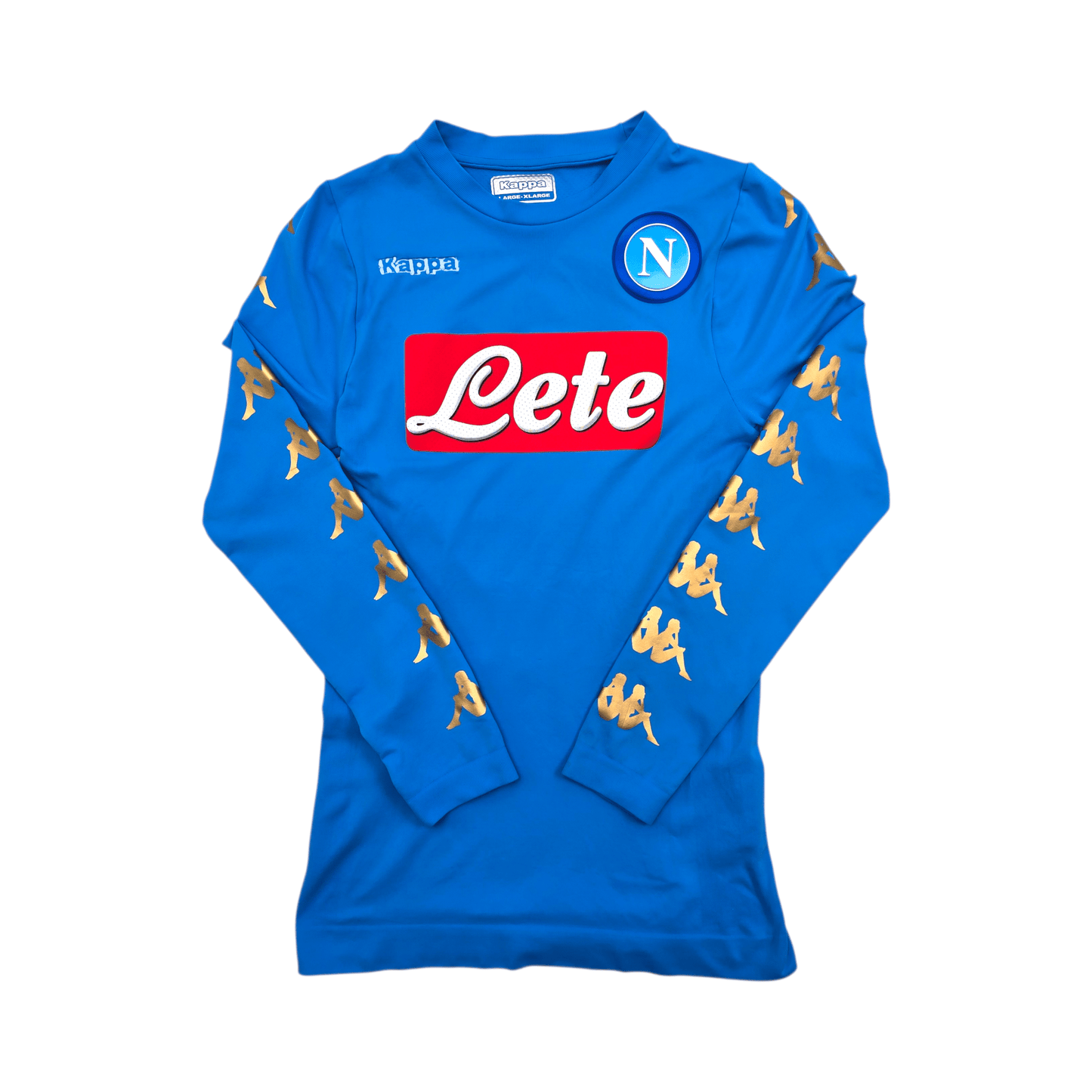 2016/17 Napoli Home Football Shirt (XL) Kappa #17 Hamsik (BNWTs)