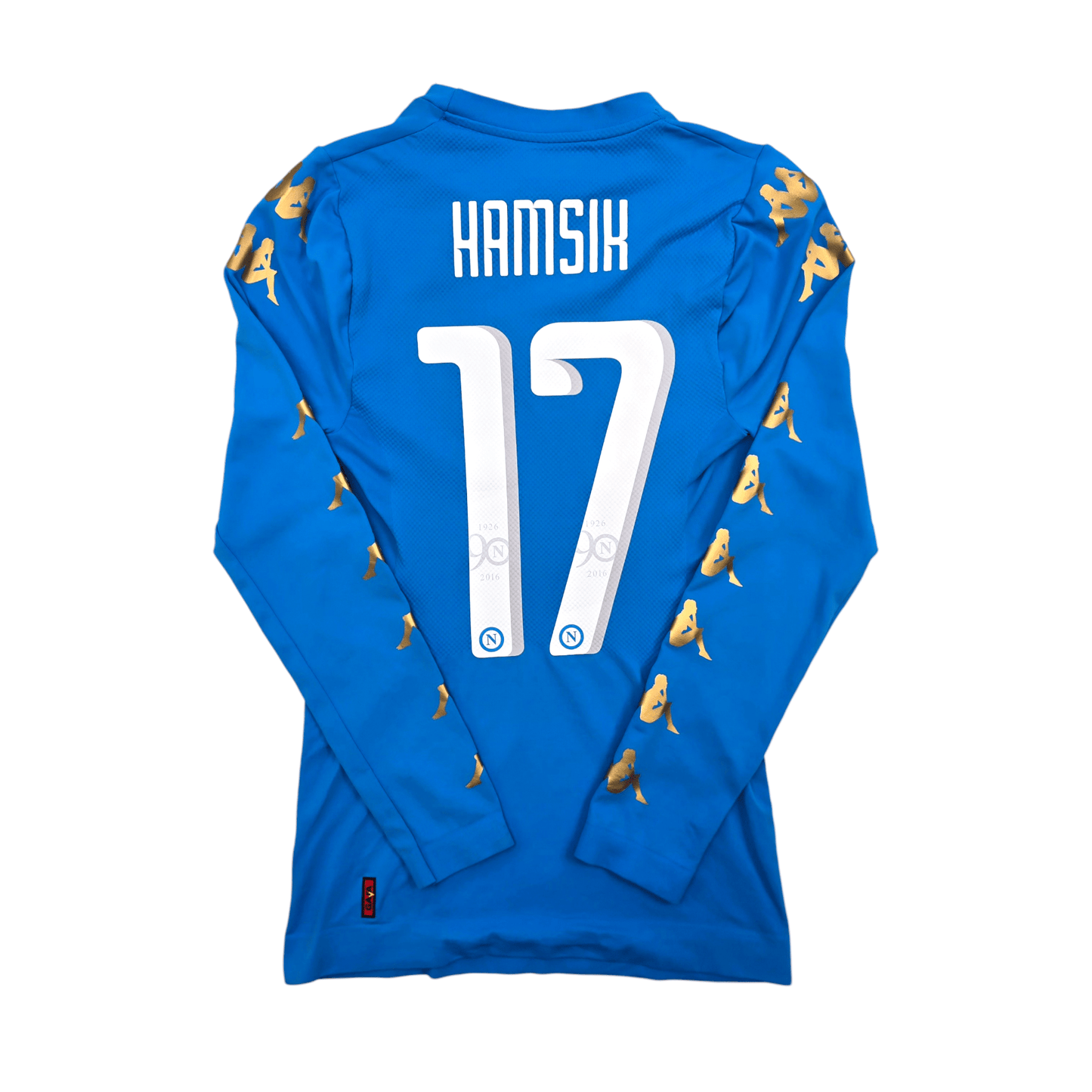 2016/17 Napoli Home Football Shirt (XL) Kappa #17 Hamsik (BNWTs)