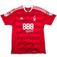 2016/17 Nottingham Forest Home Football Shirt (L) Adidas #9 Assombalonga (BNWTs)