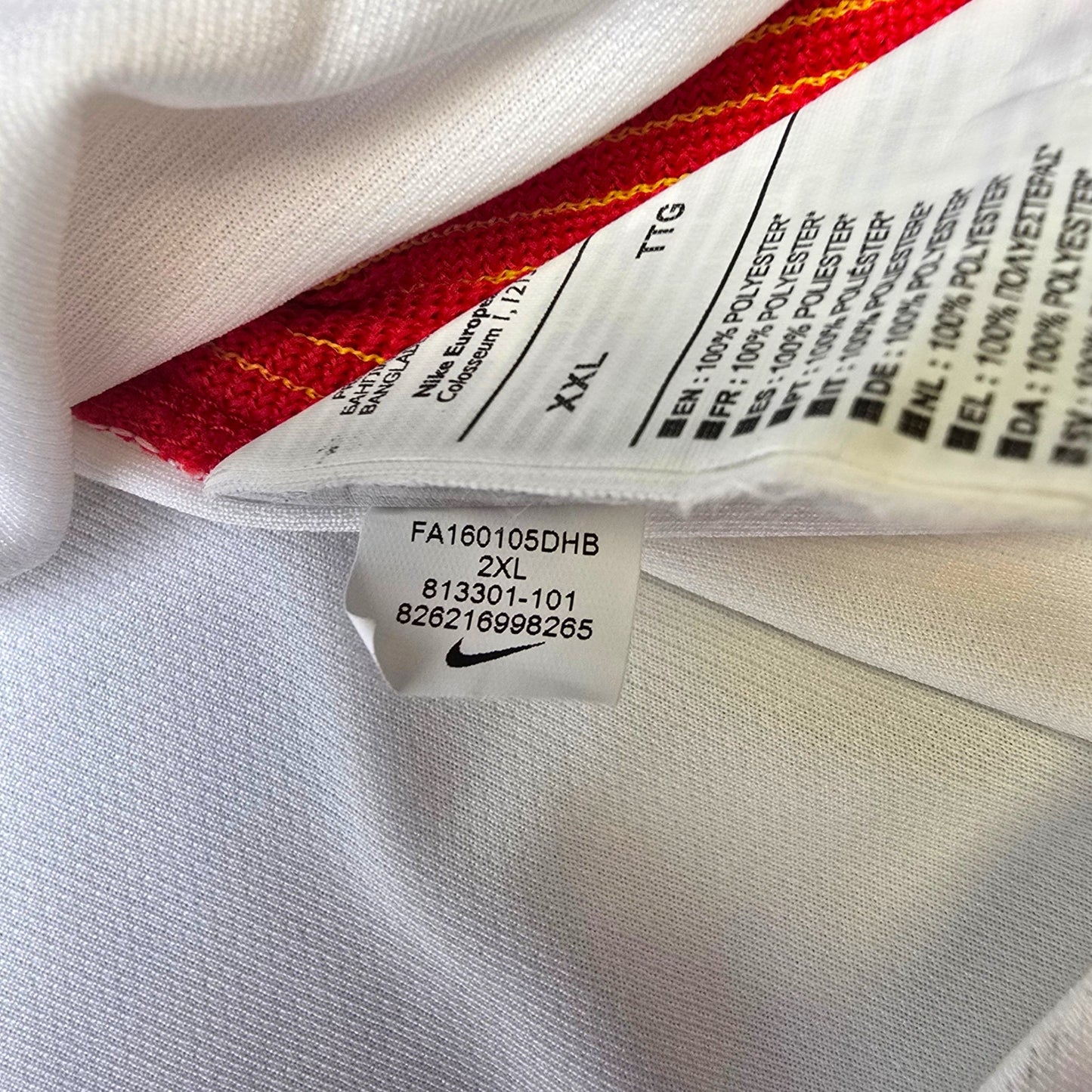 2016/17 RB Salzburg Home Football Shirt (2XL) Nike #23 Stangl