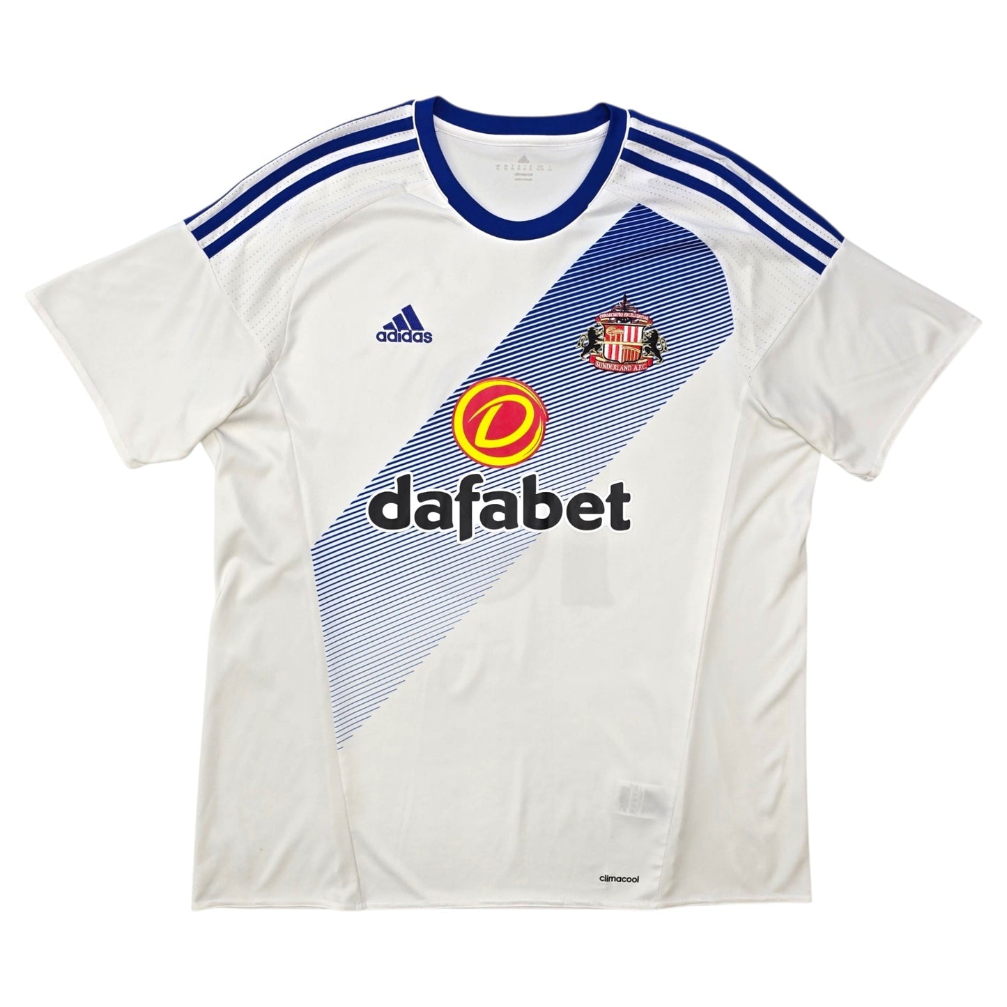 2016/17 Sunderland Away Football Shirt (XL) Adidas #18 Defoe