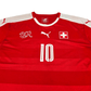 2016/17 Switzerland Home Football Shirt (L) Puma #10 Xhaka