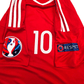 2016/17 Wales Home Football Shirt (L) Adidas #10 Ramsey