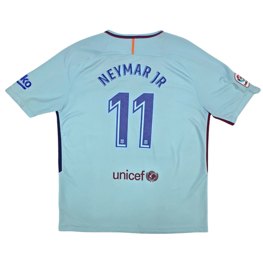 2017/18 Barcelona Away Football Shirt (2XL) Nike #11 Neymar Jr.