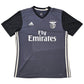 2017/18 Benfica Away Football Shirt (M) Adidas #10 Jonas
