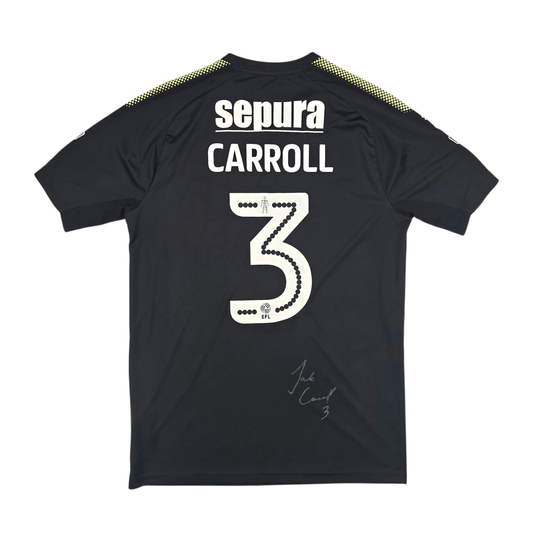 2017/18 Cambridge United Away Football Shirt (M) Puma #3 Carroll (Match Worn/Signed)