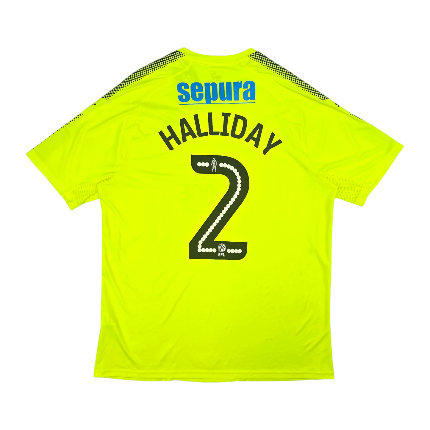 2017/18 Cambridge United Third Football Shirt (2XL) Puma #2 Halliday