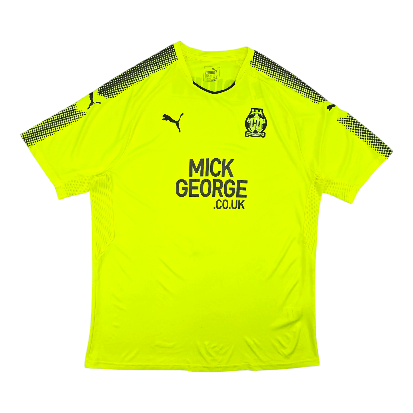2017/18 Cambridge United Third Football Shirt (2XL) Puma #2 Halliday