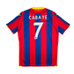 2017/18 Crystal Palace Home Football Shirt (2XL) Macron #7 Cabaye