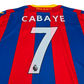 2017/18 Crystal Palace Home Football Shirt (2XL) Macron #7 Cabaye