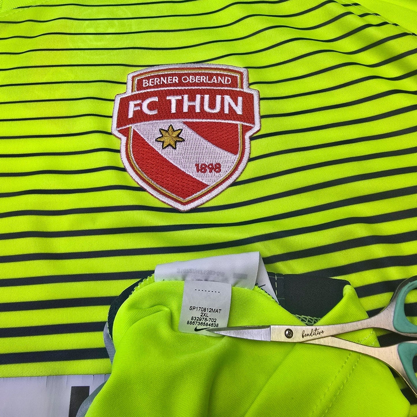 2017/18 FC Thun Away Football Shirt (2XL) Nike