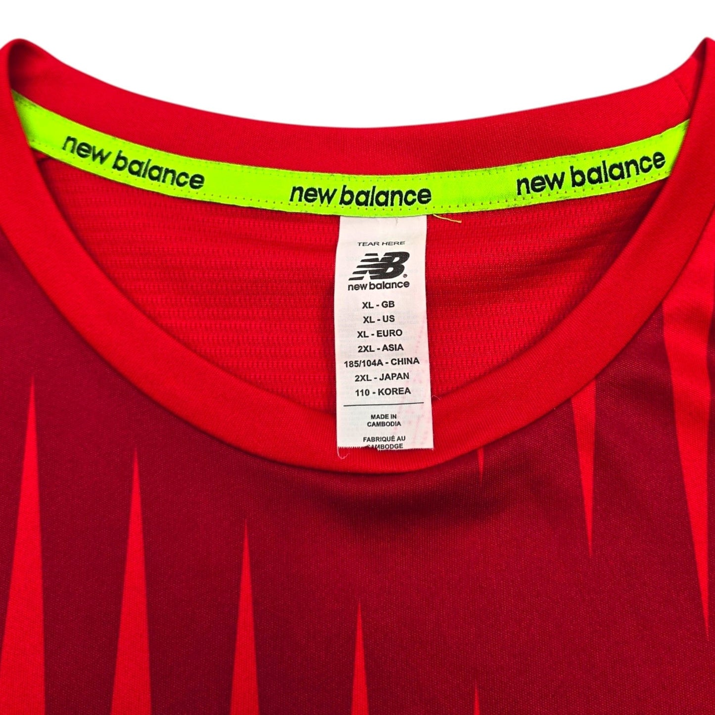 2017/18 Liverpool Training Shirt (XL) New Balance