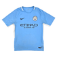 2017/18 Manchester City Home Football Shirt (M) Nike #17 De Bruyne