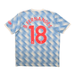 2017/18 Manchester United Away Football Shirt (XL) Adidas #18 B.Fernandes