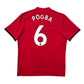 2017/18 Manchester United Home Football Shirt (L) Adidas #6 Pogba