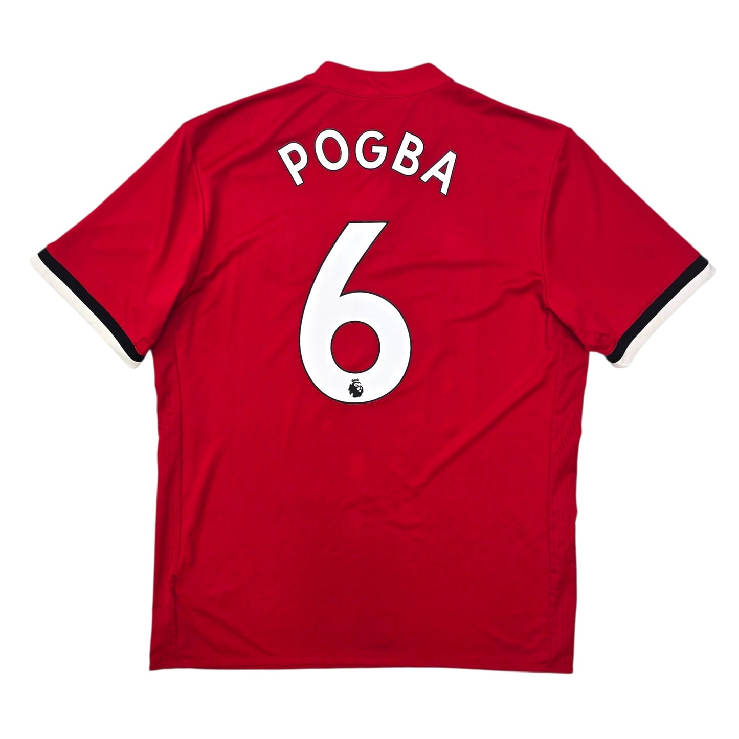 2017/18 Manchester United Home Football Shirt (L) Adidas #6 Pogba