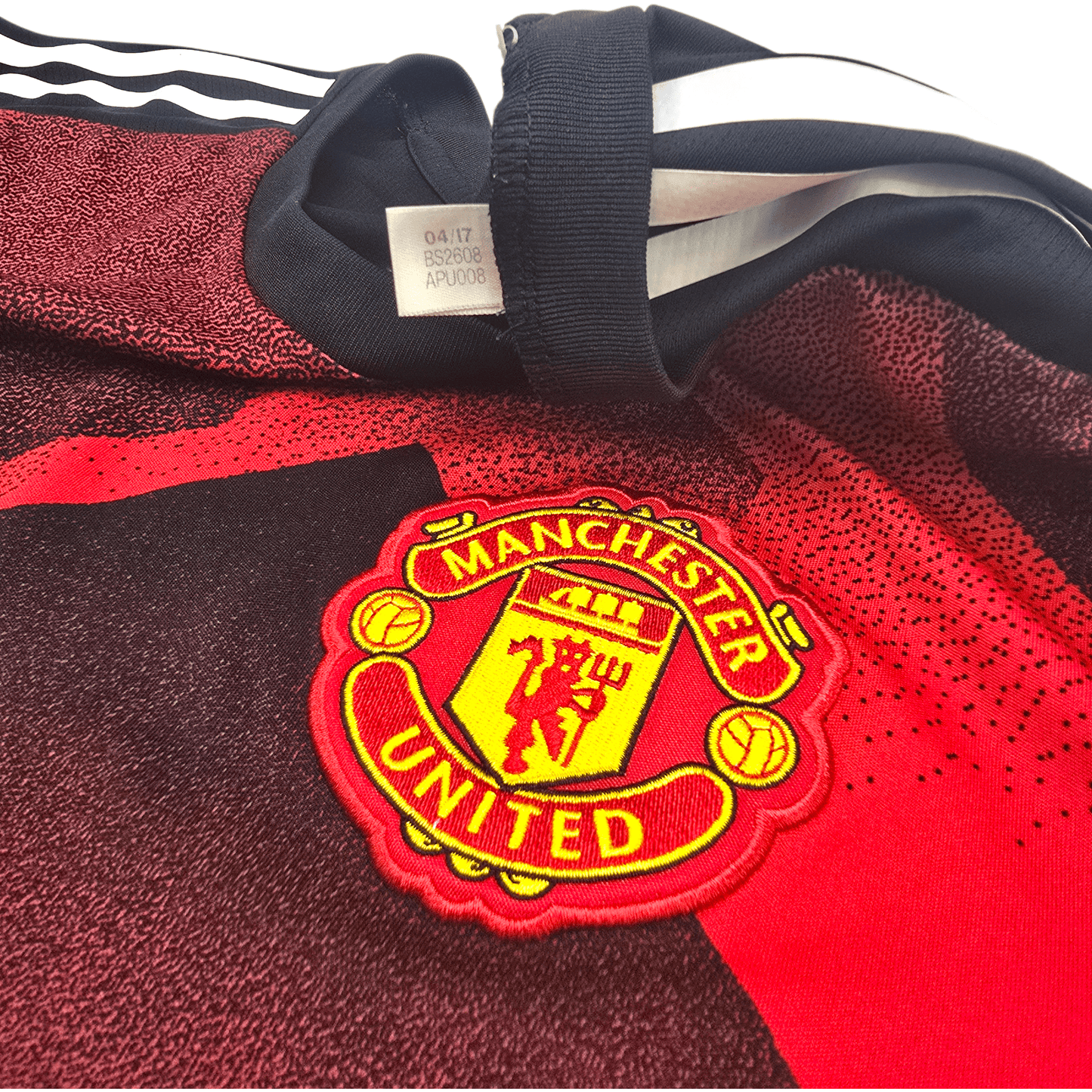 2017/18 Manchester United Training Top Football Shirt (S) Adidas