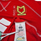2017/18 MK Dons Away Football Shirt (M) Errea