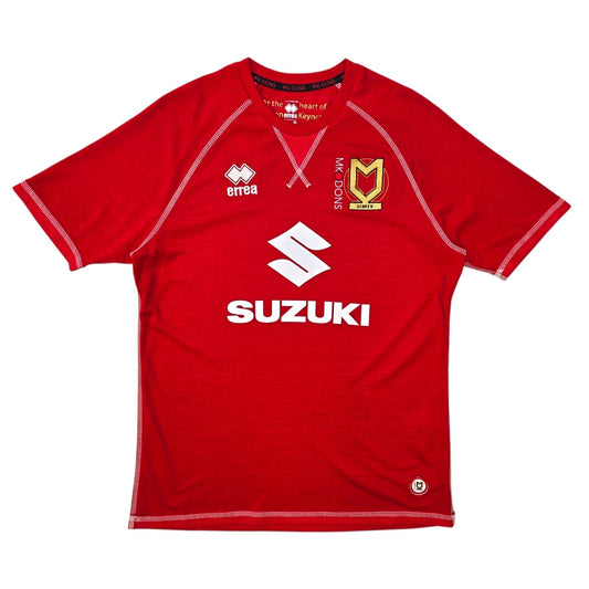 2017/18 MK Dons Away Football Shirt (M) Errea