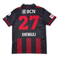 2017/18 Neuchatel Xamax Home Football Shirt (M) Erima #27 Xhemajli
