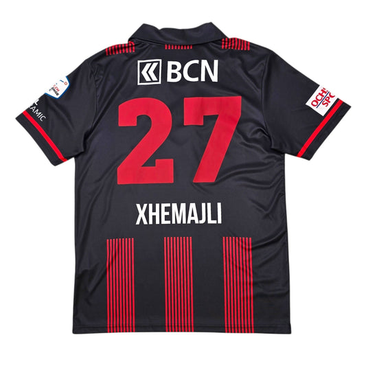2017/18 Neuchatel Xamax Home Football Shirt (M) Erima #27 Xhemajli