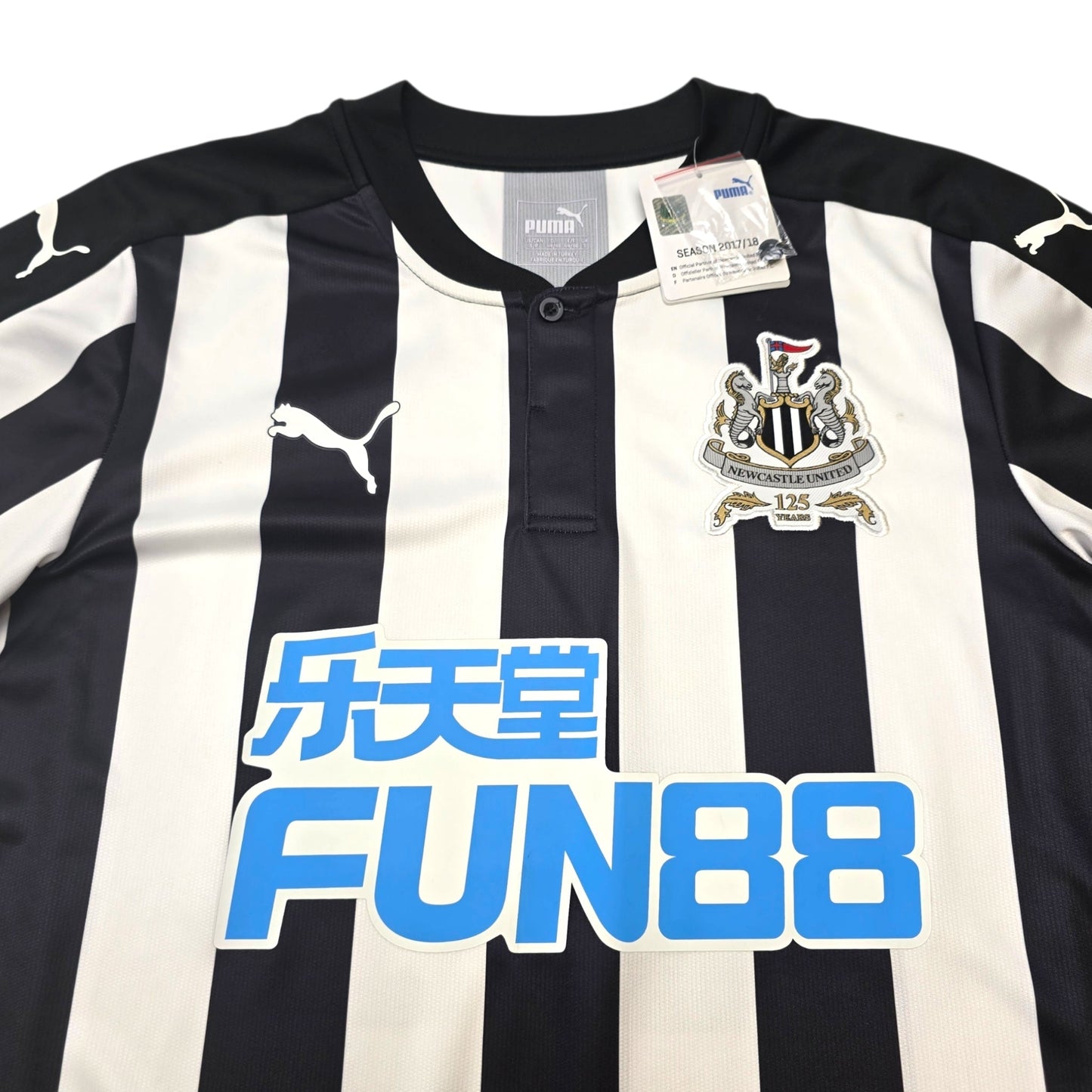 2017/18 Newcastle United Home Football Shirt (S) Puma #11 Ritchie (BNWTs)