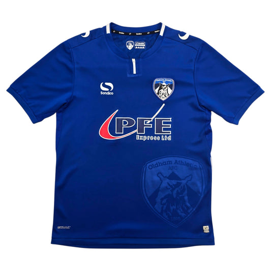 2017/18 Oldham Athletic Home Football Shirt (L) Sondico