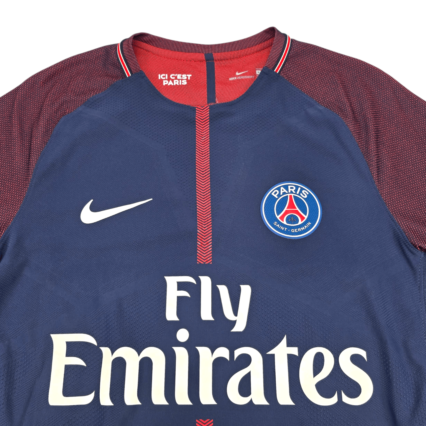 2017/18 PSG Home Football Shirt (S) Nike #10 Neymar Jr (Player Version)