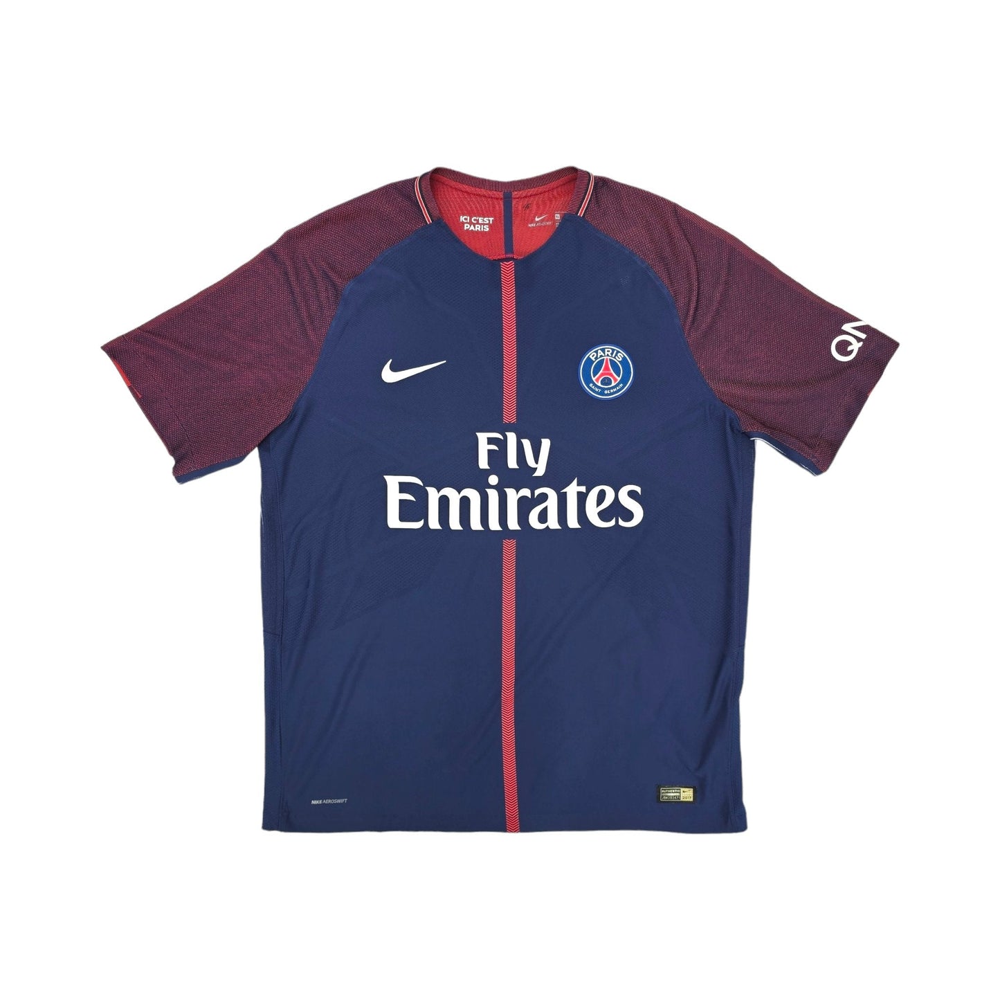 2017/18 PSG Home Football Shirt (XL) Nike #29 Mbappé (Player Version)