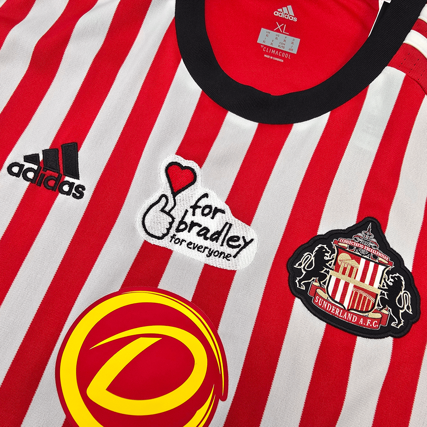 2017/18 Sunderland Home Football Shirt (XL) Adidas (BNWTs)