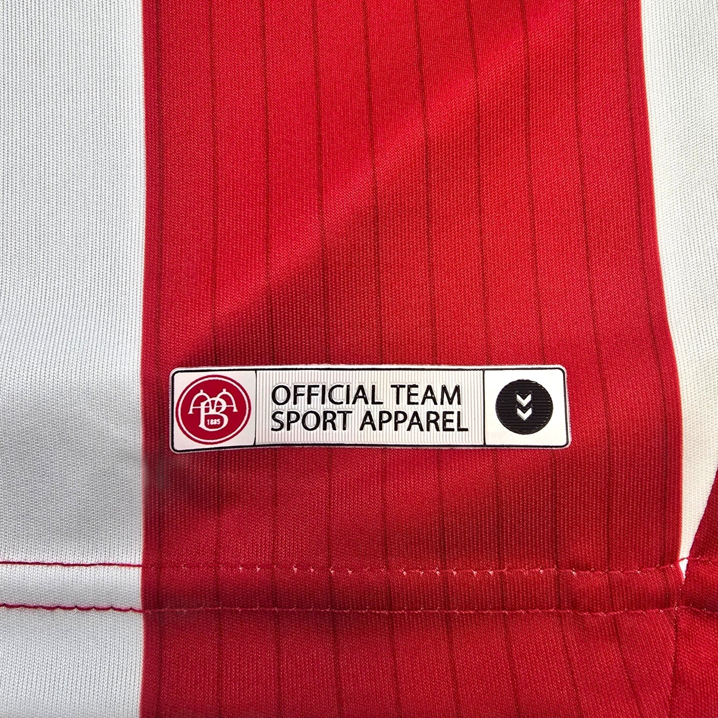 2017/19 AAB Aalborg Home Football Shirt (XL) Hummel