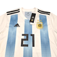 2018/19 Argentina Home Football Shirt (L) Adidas #21 Dybala (BNWTs)