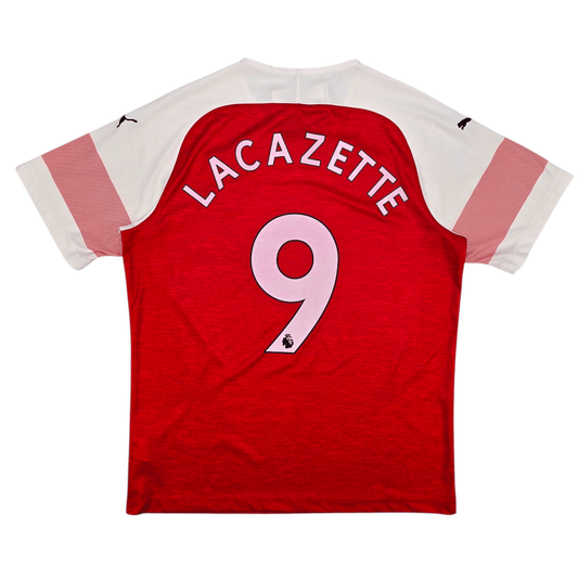 2018/19 Arsenal Home Football Shirt (L) Puma #9 Lacazette