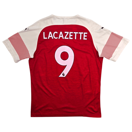 2018/19 Arsenal Home Football Shirt (L) Puma #9 Lacazette