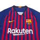 2018/19 Barcelona Home Football Shirt (M) Nike #10 Messi