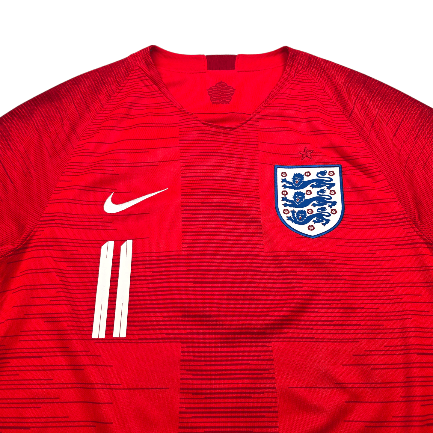 2018/19 England Away Football Shirt (S) Nike #11 Vardy