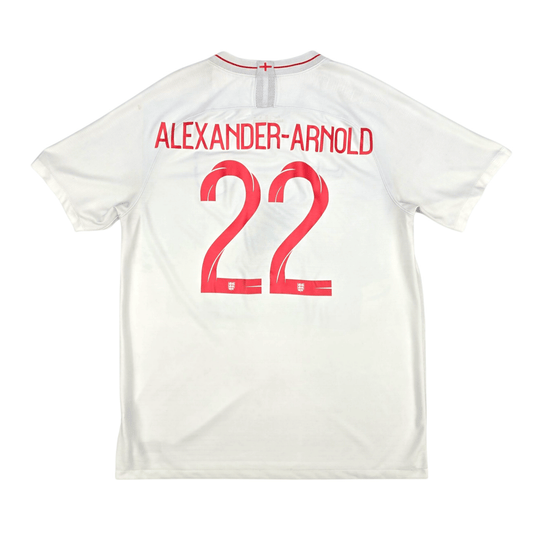 2018/19 England Home Football Shirt (XL) Nike #22 Alexander-Arnold