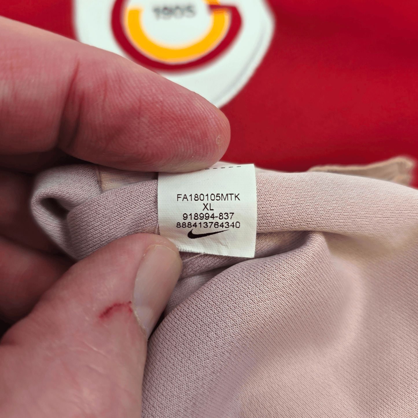 2018/19 Galatasaray Home Football Shirt (XL) Nike