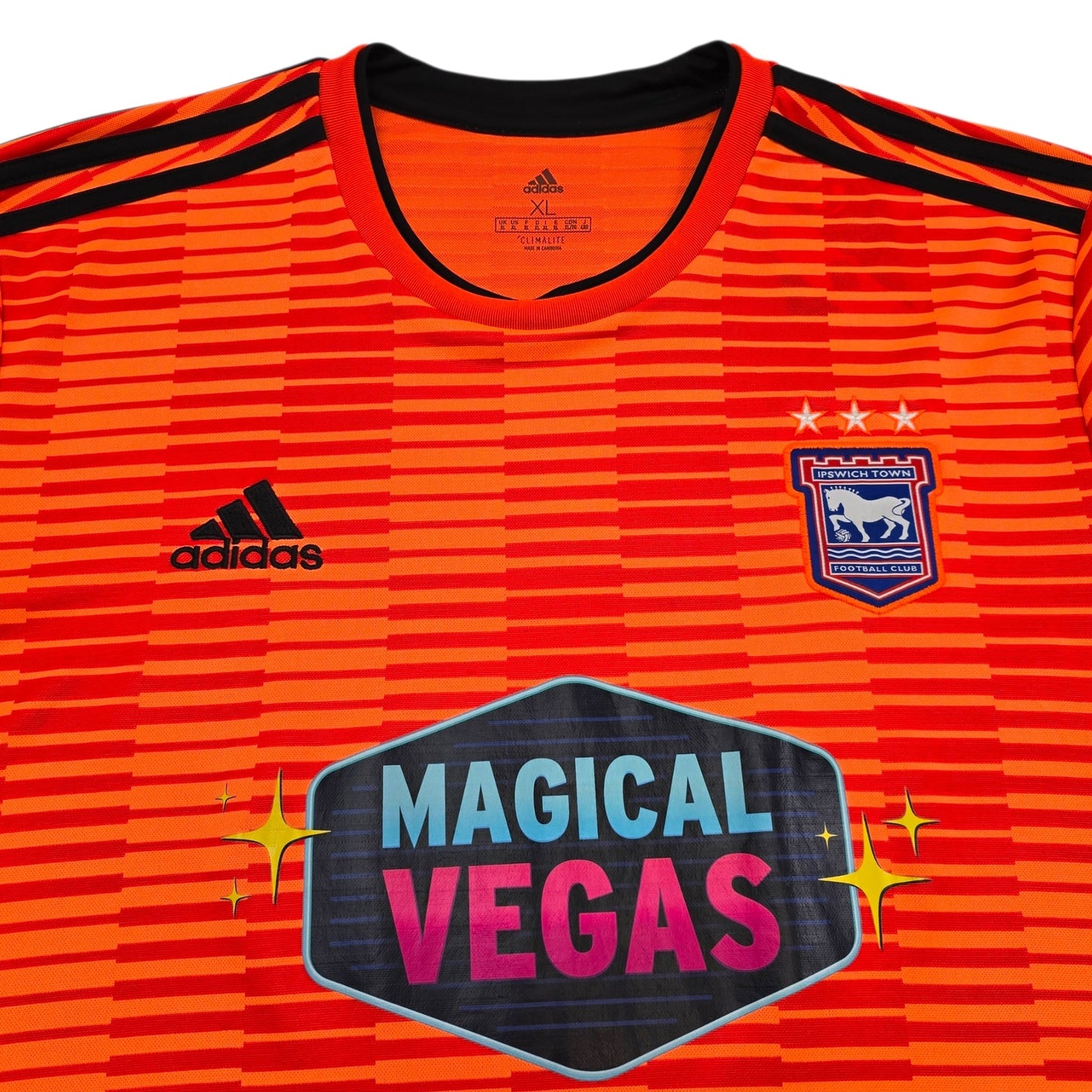 2018/19 Ipswich Town Away Football Shirt (XL) Adidas