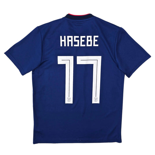 2018/19 Japan Home Football Shirt (S) Adidas #17 Hasebe