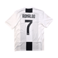 2018/19 Juventus Home Football Shirt (M) Adidas #7 Ronaldo