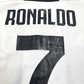 2018/19 Juventus Home Football Shirt (M) Adidas #7 Ronaldo