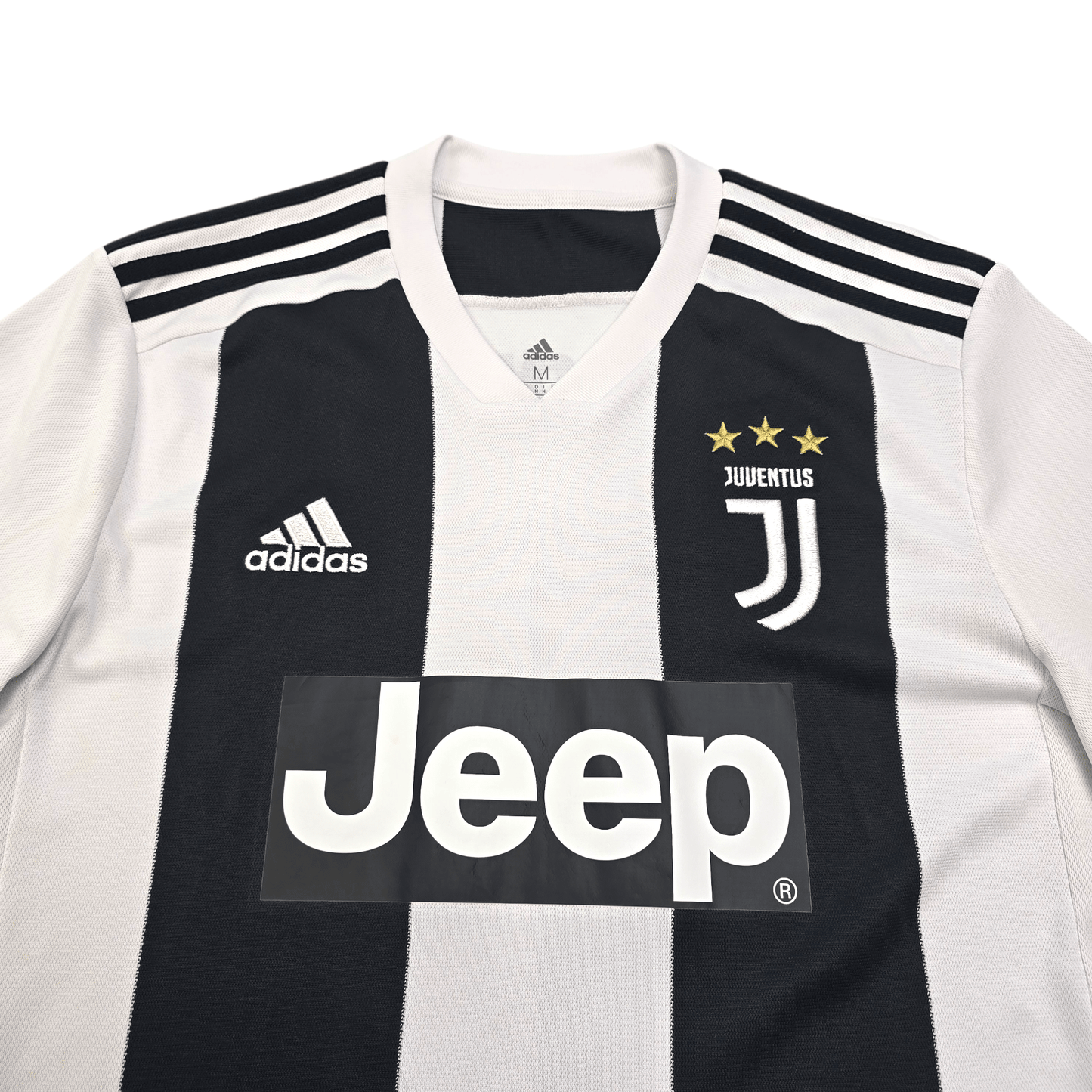 2018/19 Juventus Home Football Shirt (M) Adidas #7 Ronaldo