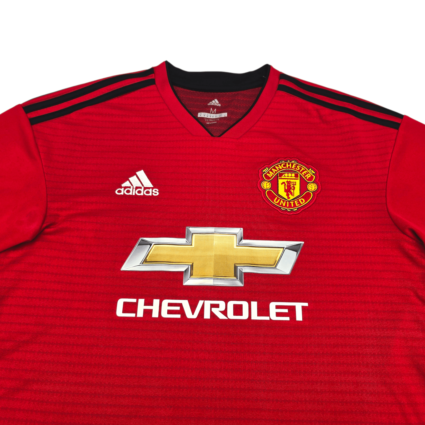 2018/19 Manchester United Home Football Shirt (M) Adidas #6 Pogba